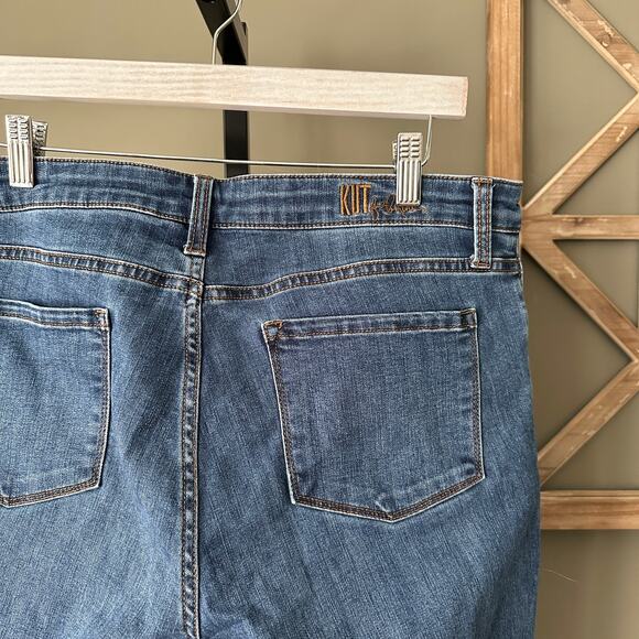 Kut From The Kloth Boyfriend Mid-Rise Straight Jeans - 10 - Picture 5 of 7
